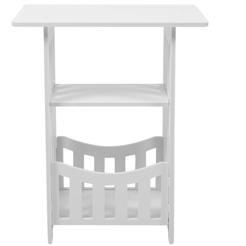 Bedside Table Side Table for Sofa Modern Side Tables Living Room Home Decor Furniture Small Space Furniture Small Table for Home Reusable Sofa Side Table Coffee End Table Bar Table