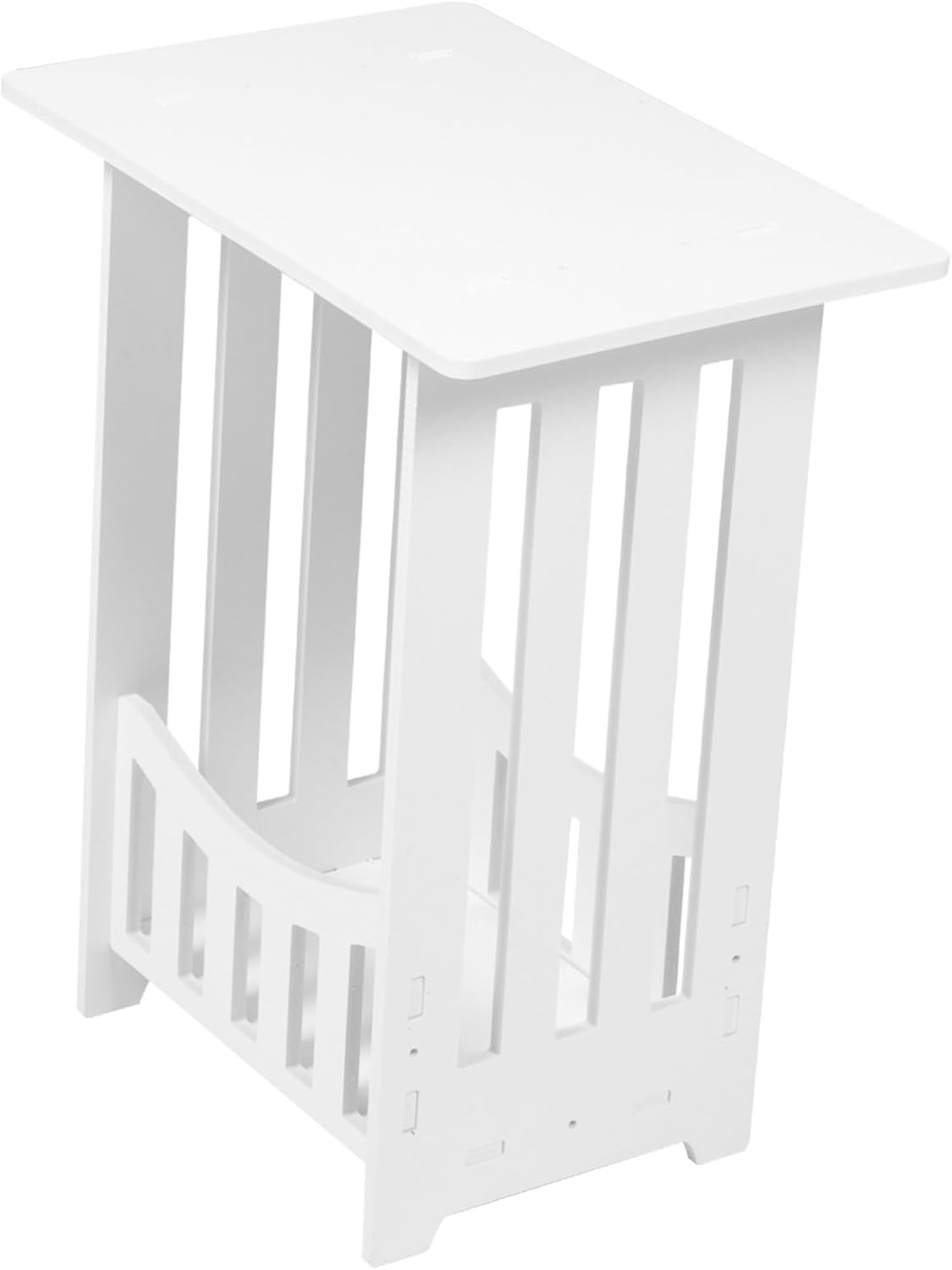 Hollow Bedside Table for Living Room and Bedroom Versatile Nightstand with Open Shelf End Table for Home Decor and Ideal for Small Spaces