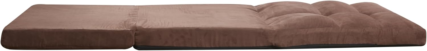 Fold Down Sofa Bed, Adjustable Floor Couch with Pillow - 5 Reclining Positions, Convertible Sleeper for Small Spaces, Modern Gaming Sofa