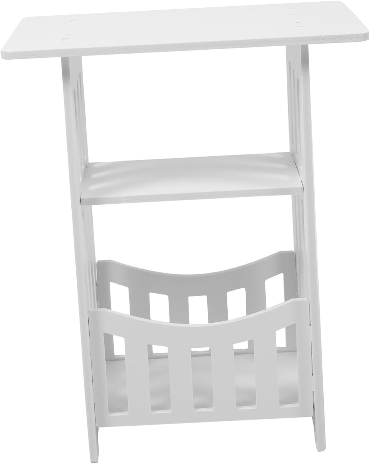 Sofa Bedside Table Minimalist White Nightstand Home Decor Furniture Small Space Storage Table Floating Shelves