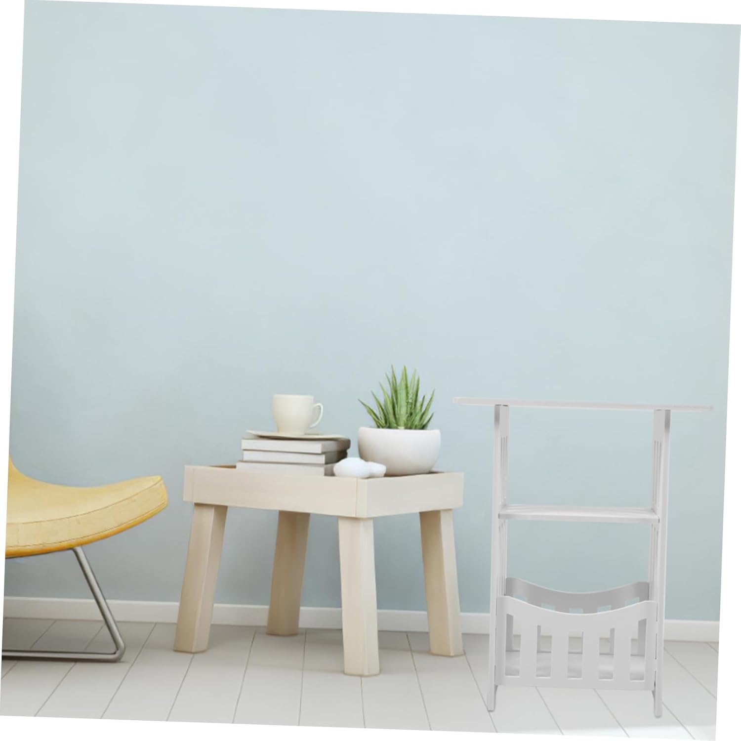Modern Bedside Table Open Shelf Small Nightstand for Bedroom Sofa Side Table for Small Spaces Compact Design USB Ports Minimalist Home Furniture