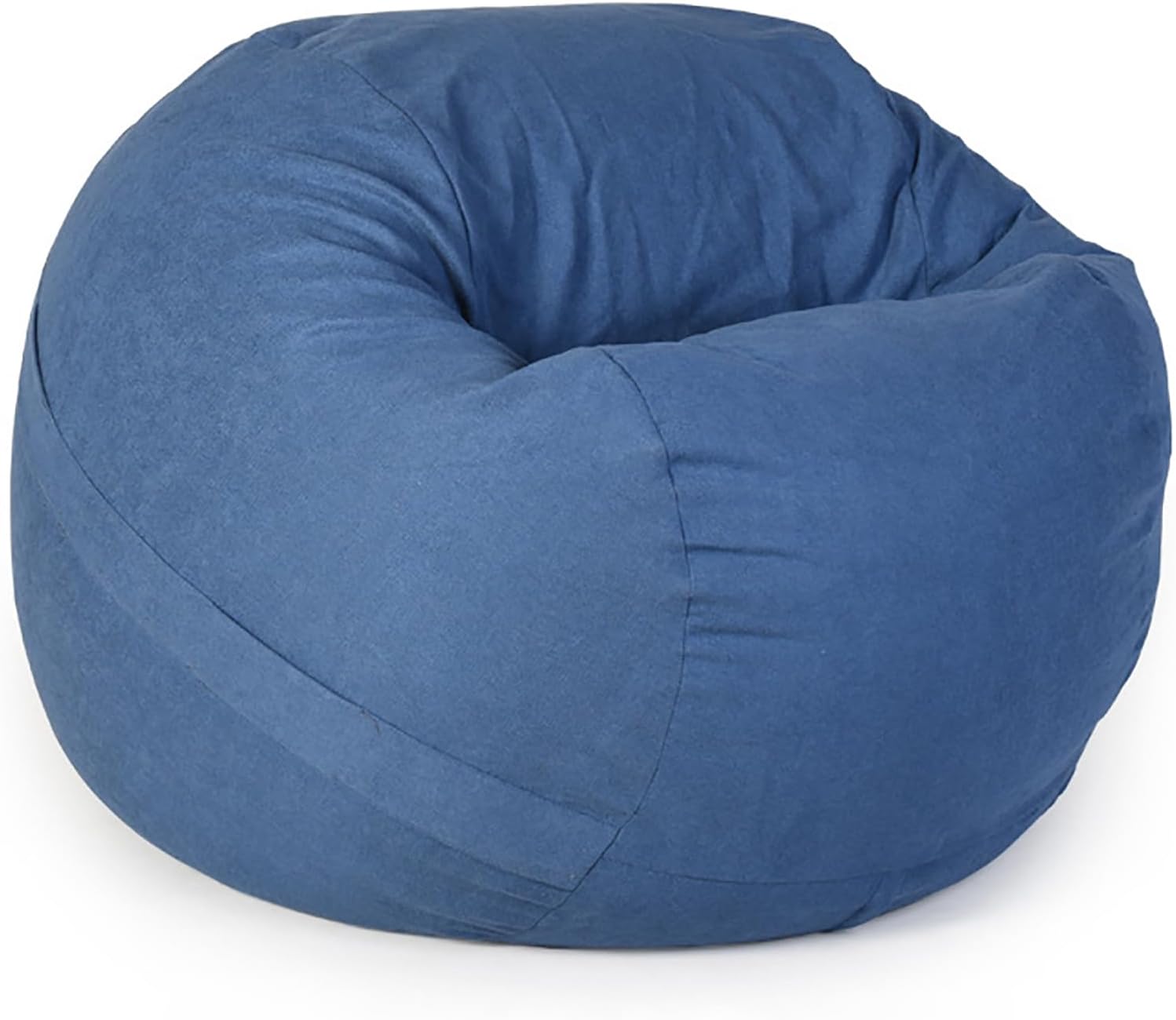 Bean Bag Chair Cover(Cover Only, No Filler), Soft Velvet Cotton Bean Bag Sofa Cover Lazy Sofa Cover for Living Room Bedroom Balcony,Liner Cover,3FT