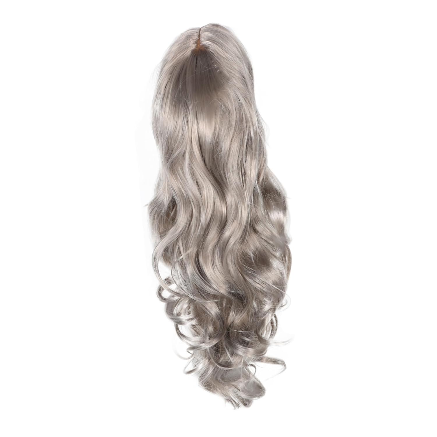 Curly Wig for Women Stylish Wavy Synthetic Hairpiece for Daily Wear Parties and Cosplay Realistic Design Grandma Fashion Look