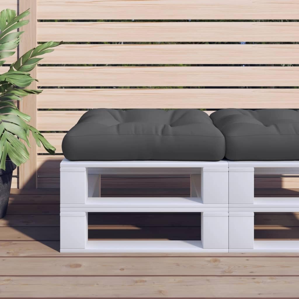Grey Pallet Cushion Large Floor, Room, Sitting, Chair, Seating, Pillow 22.8 in x 22.8 in