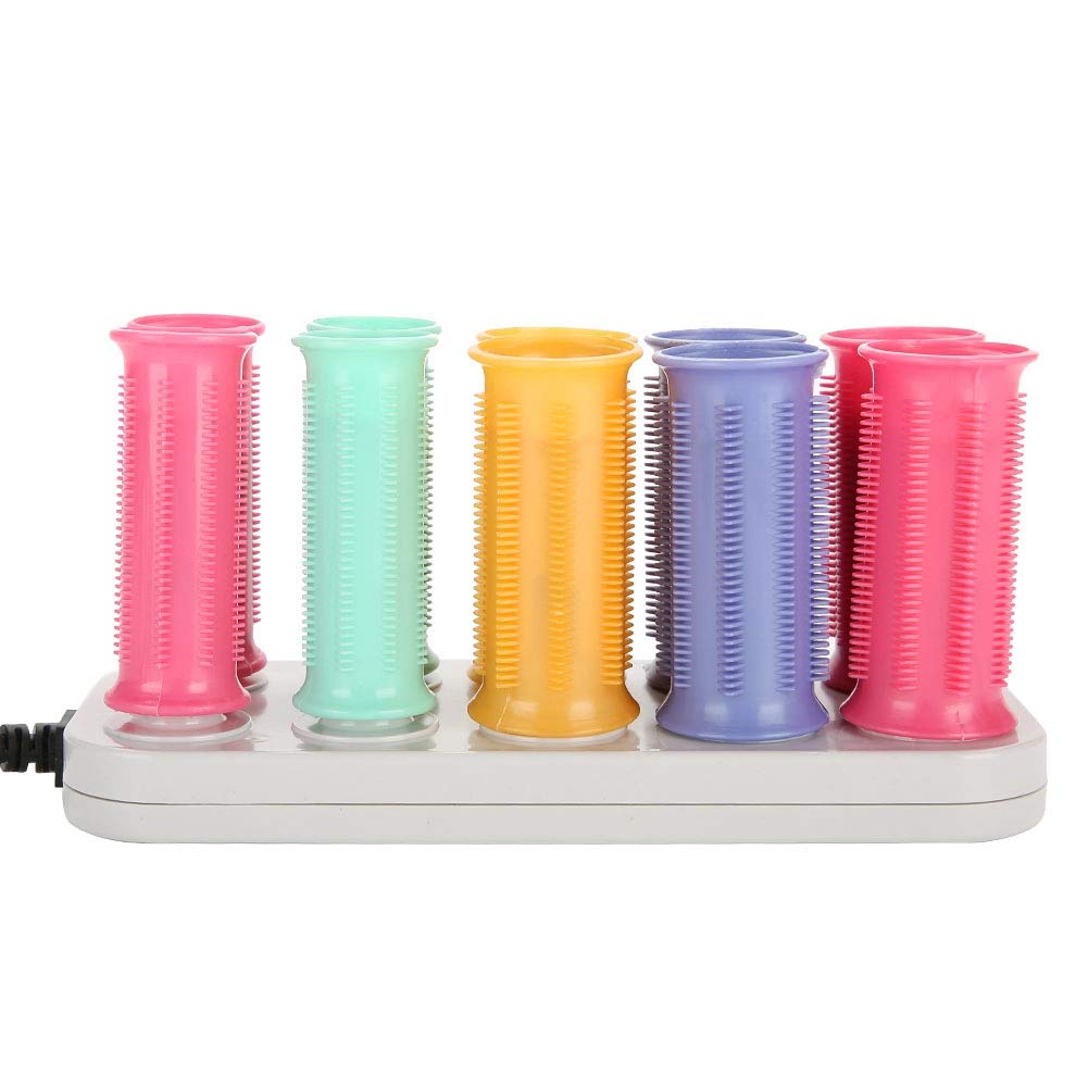 Hair Clip 110 240v PTC Heat Material Hair Styling ,Travel Hot Rollers Hot Rollers For Medium Hair Professional Electric Heated Roller Curling Roll Hair Tube Hair Styling Tool Compact Electric Hair Rollers