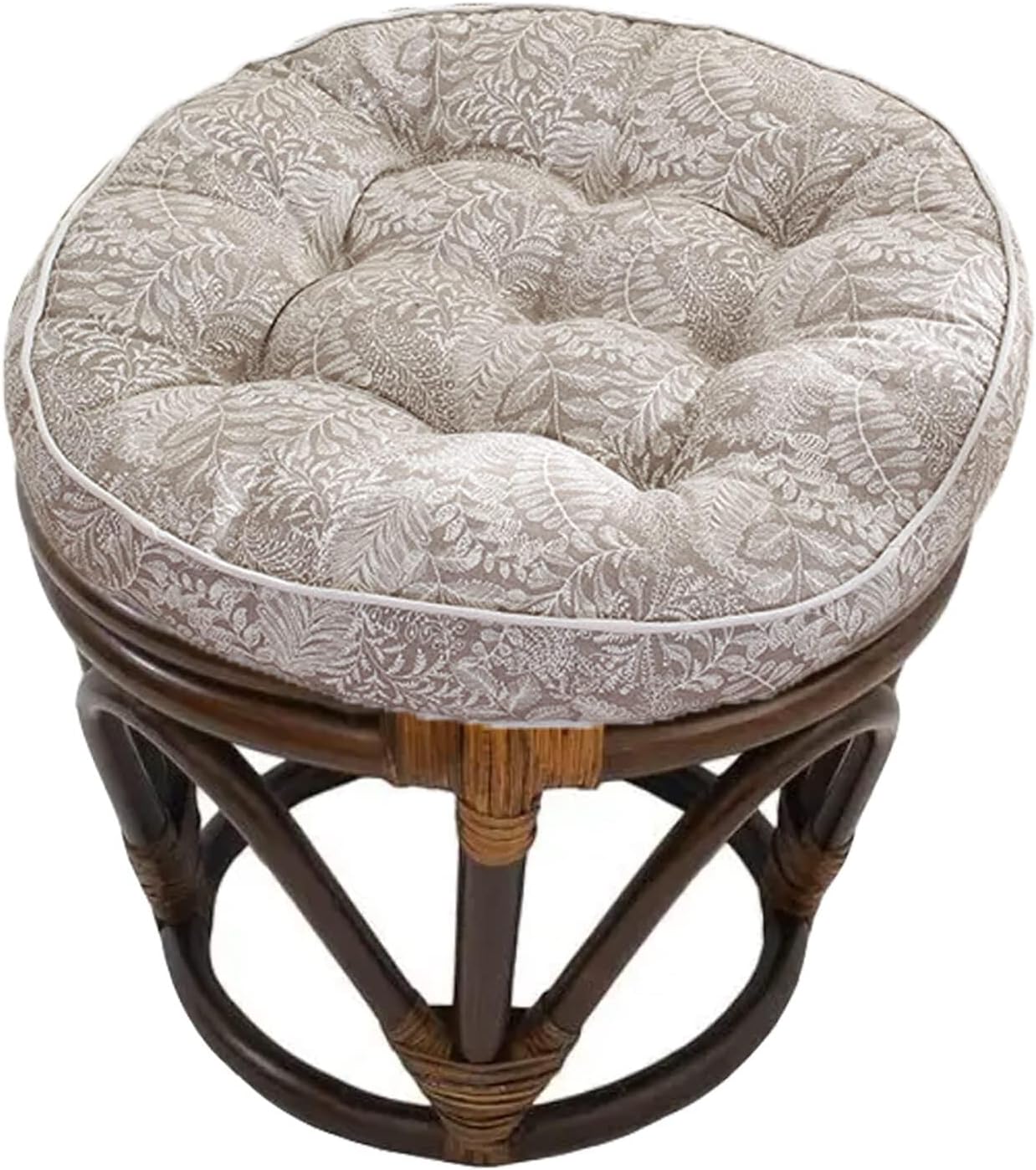 for Chairs Living Room Sofa Balcony Meditation Yoga Tatami Seating Cushion Large Size Thick Chair Cushion, Floor Pillow Cushion, Round Seat Cushion(Cafe Claro)