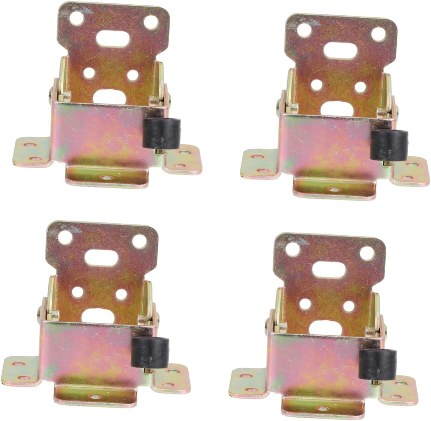 4pcs Folding Foot Hinge Bracket Heavy Duty Locking Support for Tables Chairs and Furniture Easy to Install for Space Saving