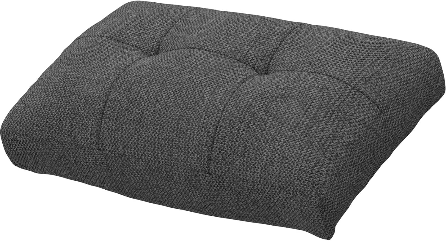 Belffin Back Cushion for Modular Sectional Sofa Rectangle Throw Pillows Modern Fabric Pillows (Dark Grey)
