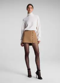 May Wool Cashmere Mini Skirt