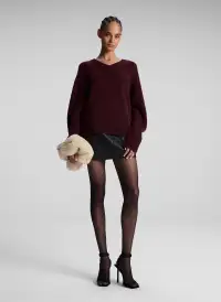 Cowan Leather Mini Skirt