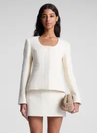 Irene Cotton Boucle Jacket