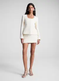 Cowan Cotton Boucle Mini Skirt