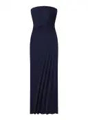Bianca Strapless Pleated Maxi Dress(Riviera,00)