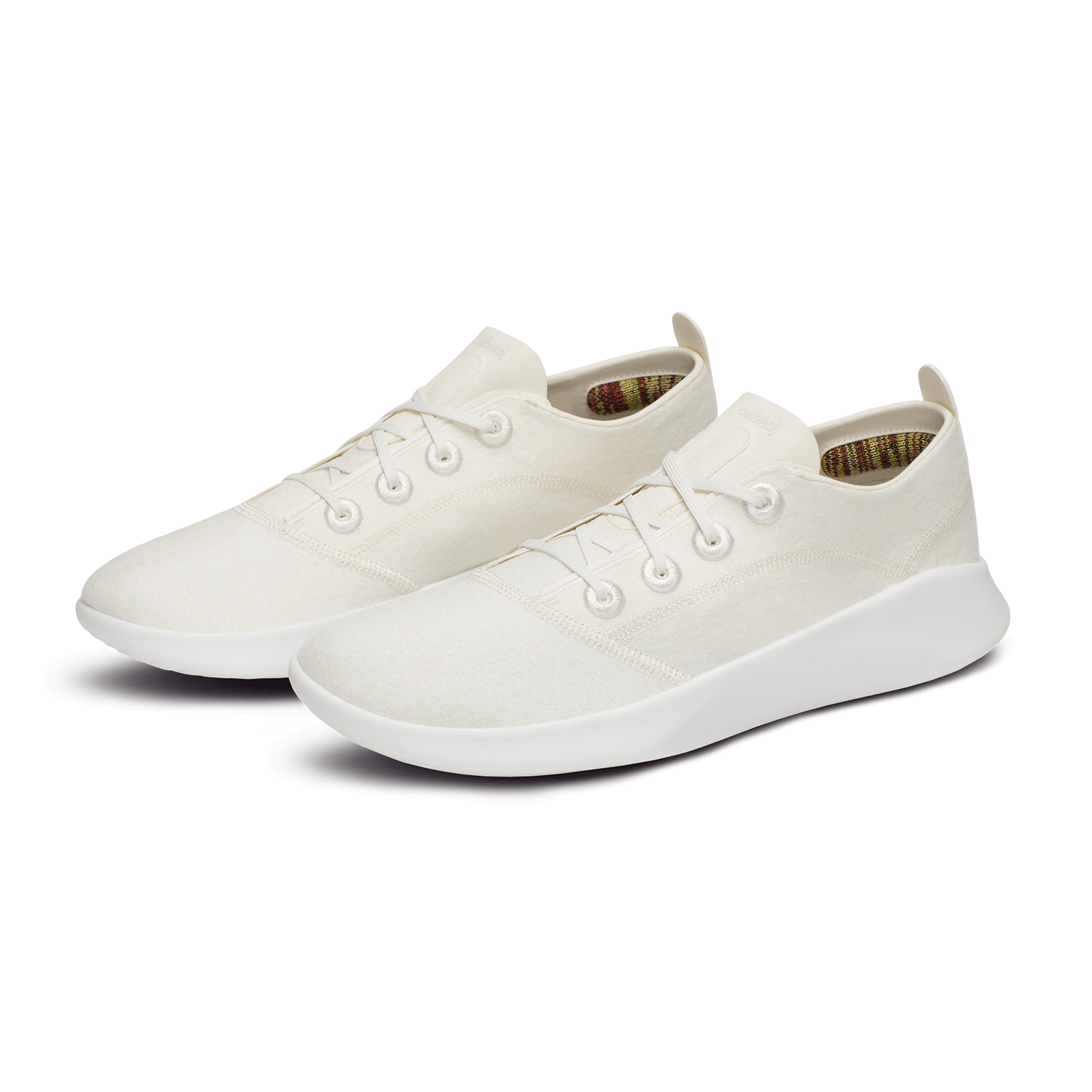 Men's SuperLight Wool Runner - Natural White (Blizzard Sole)(8)
