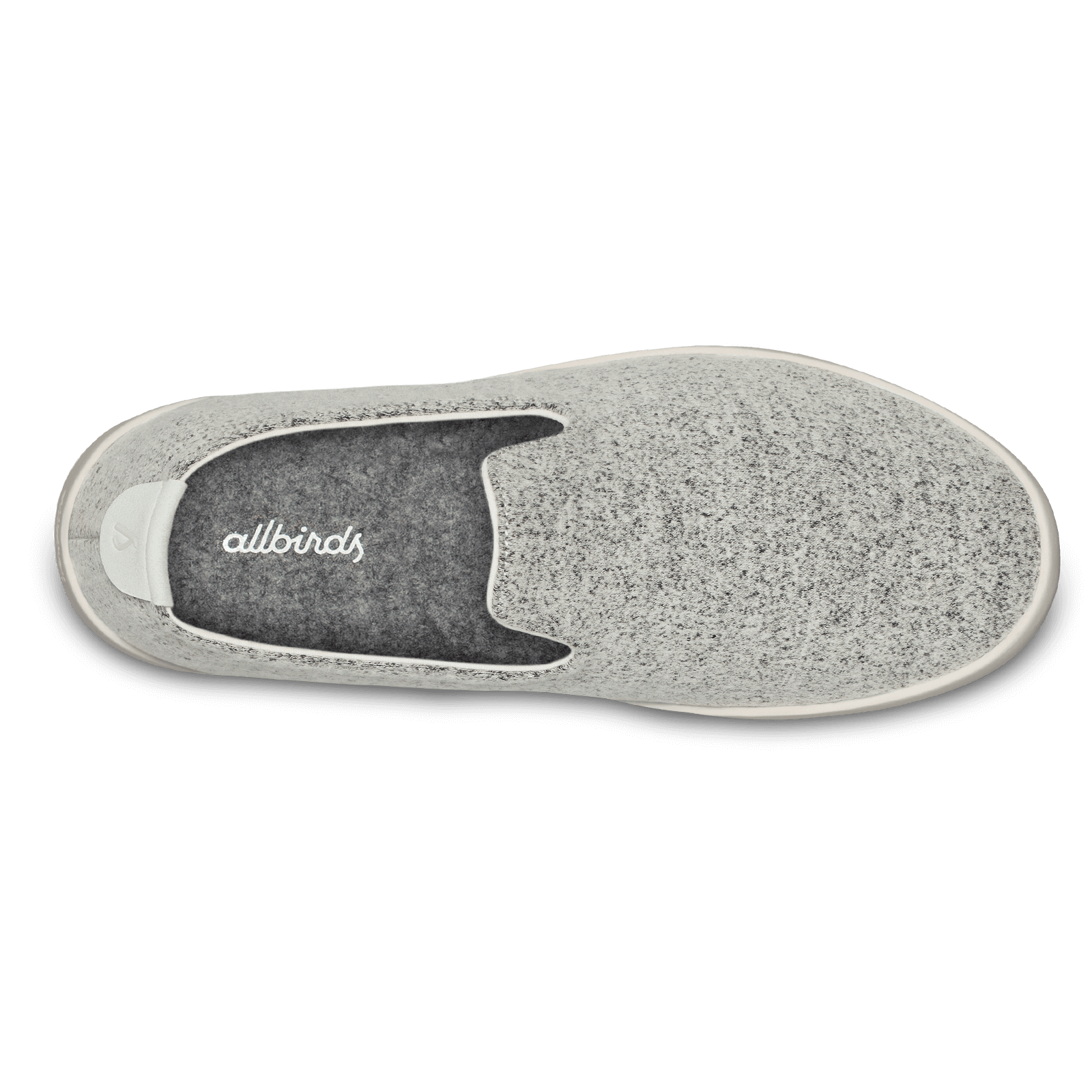 Men's Wool Lounger - Dapple Grey (Cream Sole)(8)