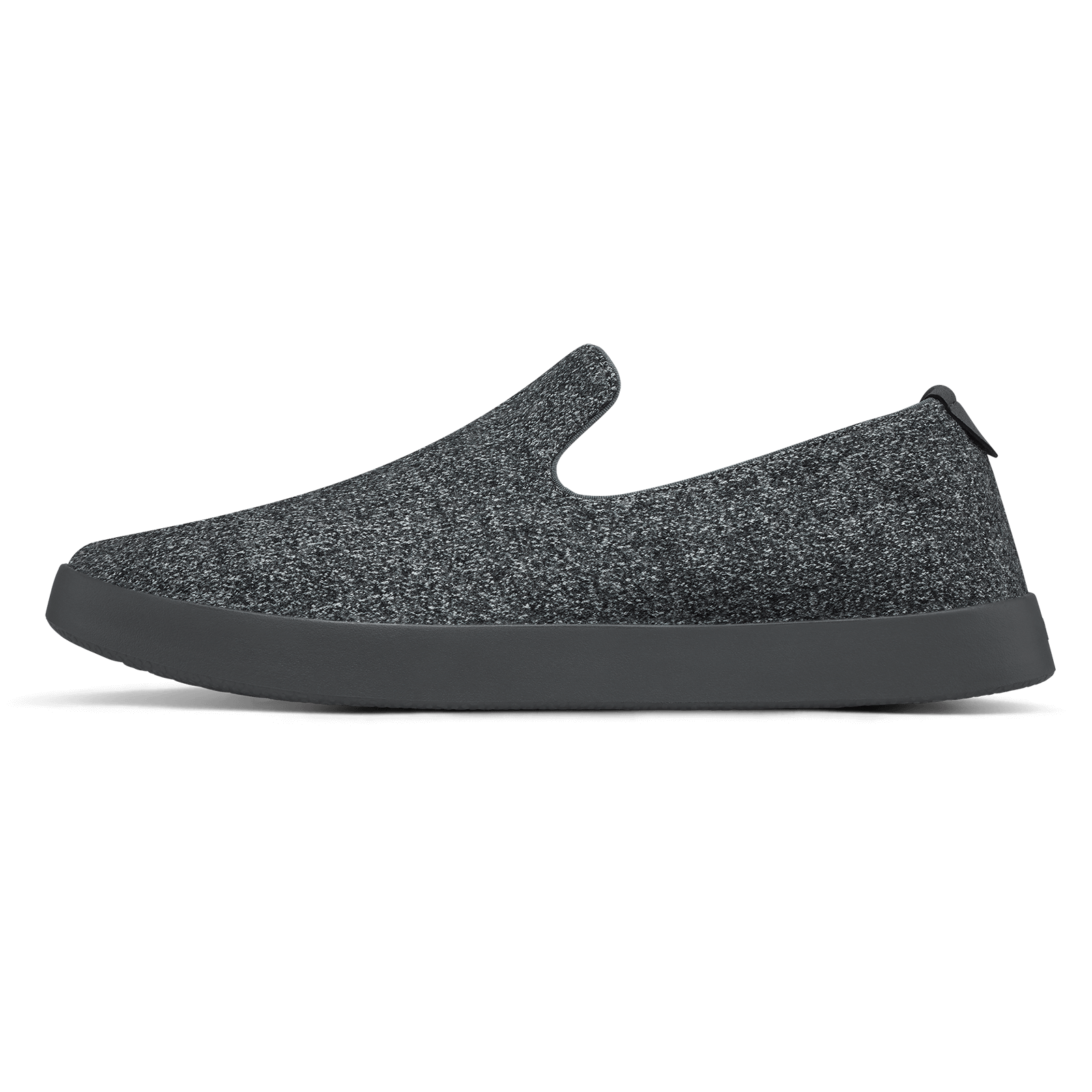 Men's Wool Lounger - Natural Grey (Dark Grey Sole)
