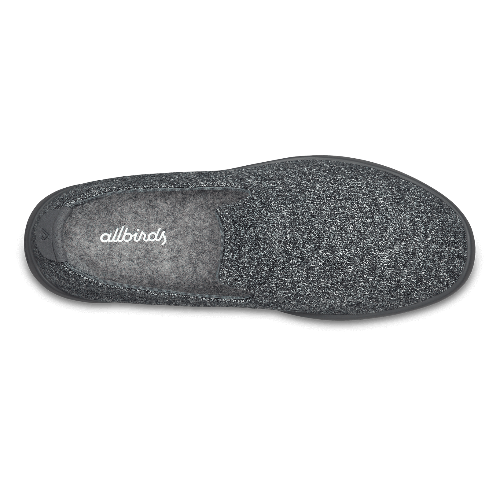 Men's Wool Lounger - Natural Grey (Dark Grey Sole)(8)