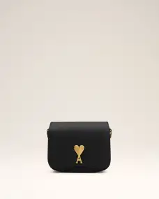Black Leather Paris Paris Bag