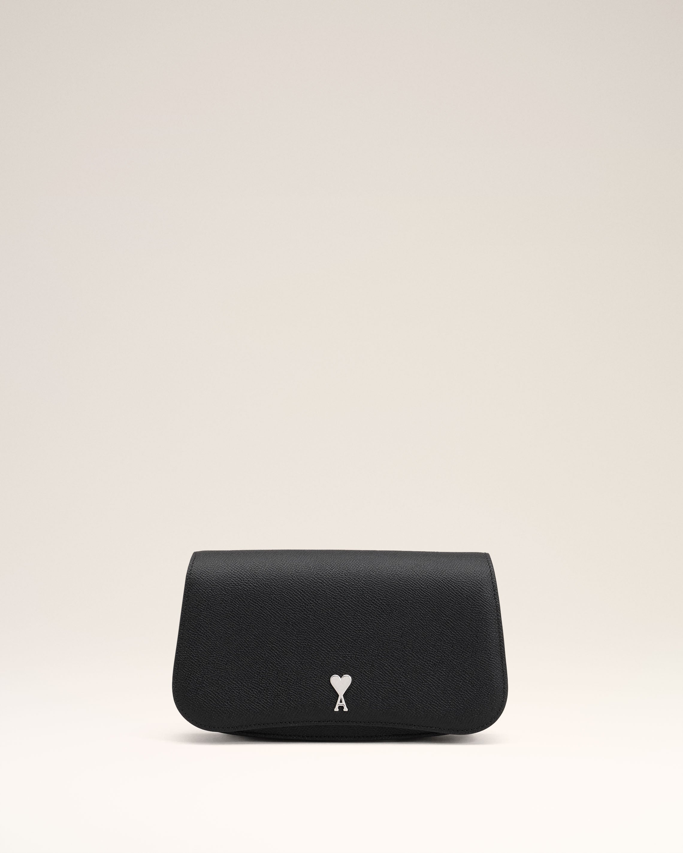Black Leather Crossbody Paris Paris Bag