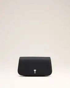 Black Leather Crossbody Paris Paris Bag