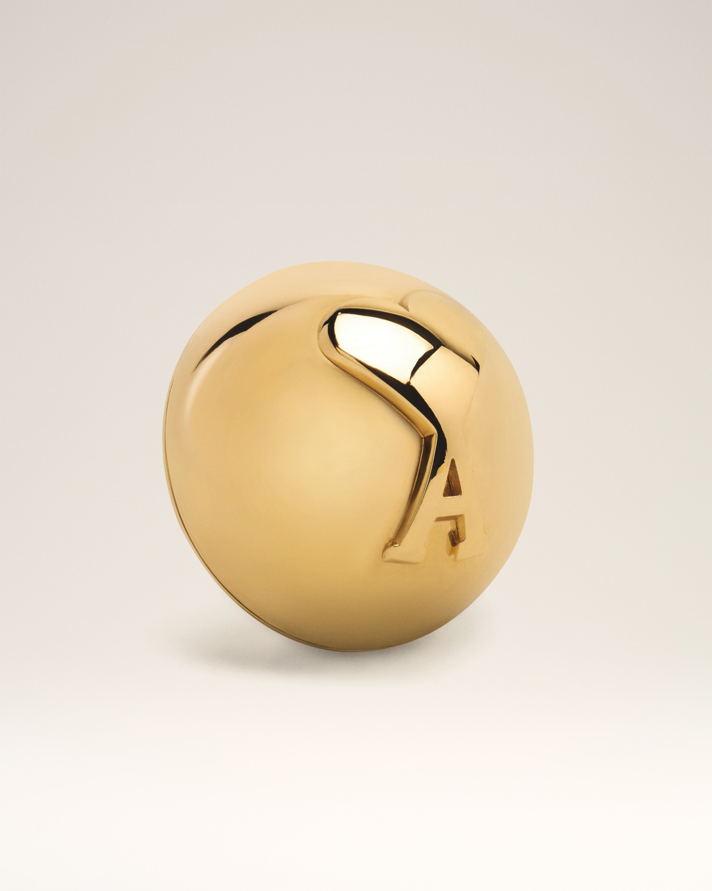 Domed Ami de Coeur Earrings