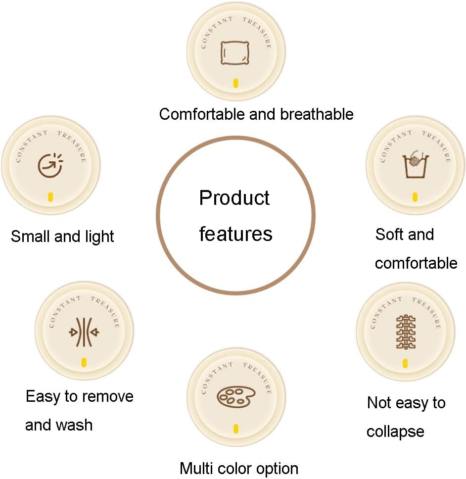 Sofa backrest Cushion Bolster Bay Window Detachable Sofa backrest with Large Cushion on The Rectangular Bed in The Living Room ( Color : Dark Gray , Size : 60X33X15cm )