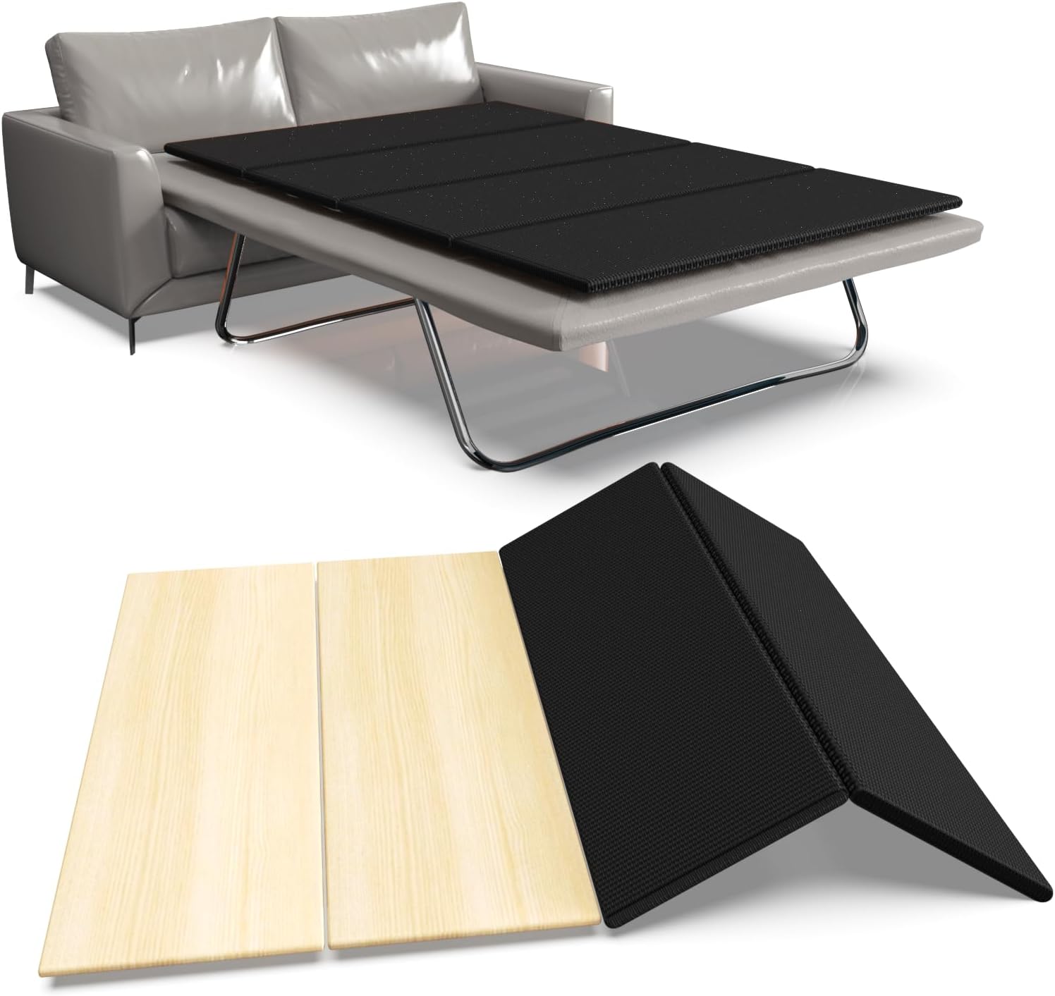 Imperius Sleeper Sofa Bed Support Board,Sleeper Sofa Support for Sofa Bed Slats,Sleep Sofa Bar for Sofa Bed or Pullout Couch,No Assembly Needed,80(76*80)