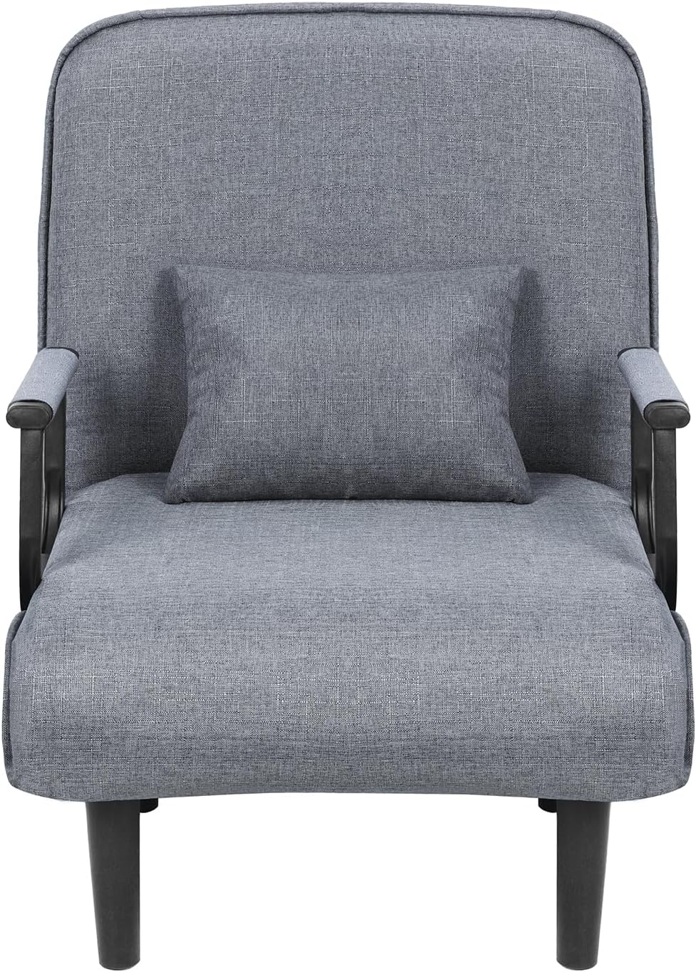 3 in 1 Convertible Sofa Bed, Zipper Multi-Functional Futon Chair Bed, Folding & Quick Installation Sofa Sofa Bed with Adjustable Backrest, Fold Out Chair Bed for Apartments,Bedroom, Office,