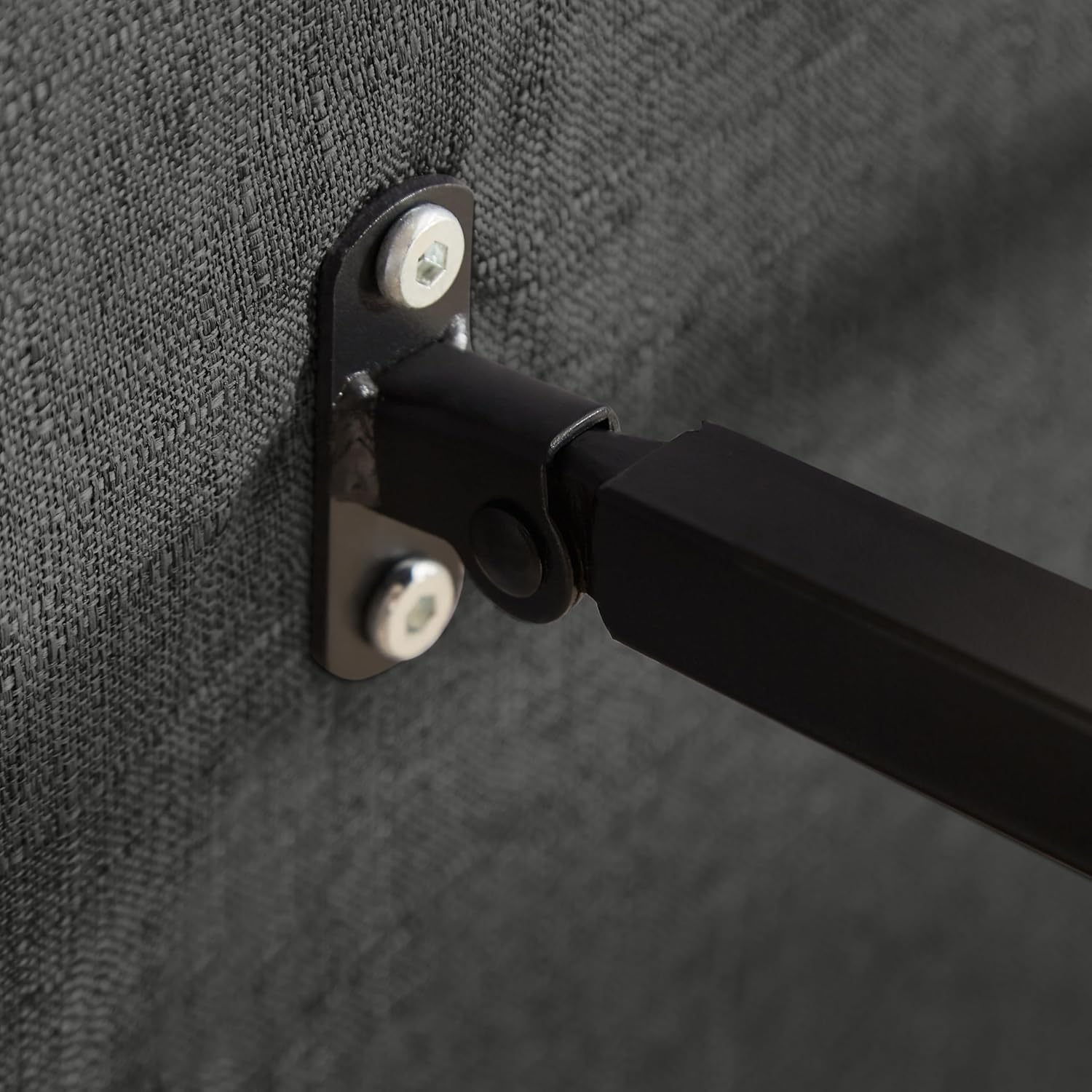 ZeHuoGe Folding Chair, Convertible Sleeper Sofa, 5 in 1 Folding Bed with 5-Position Adjustable Backrest & Pillow, Single Futon Sofa Bed for Small Spaces,Apartment,Office (Grey)(Black)