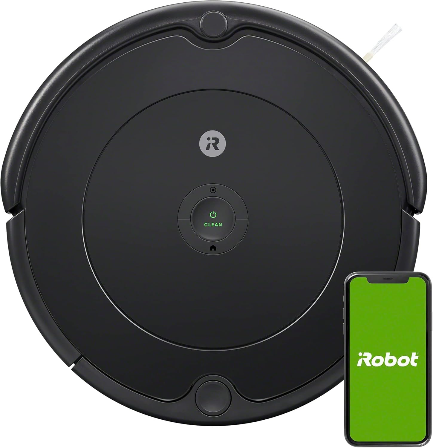 iRobot Roomba 105 Vac Robot Vacuum - Easy to use, Intense Power-Lifting Suction, LiDAR Navigation, Multi-Surface Cleaning, Cleans in Neat Rows, Self-Charging