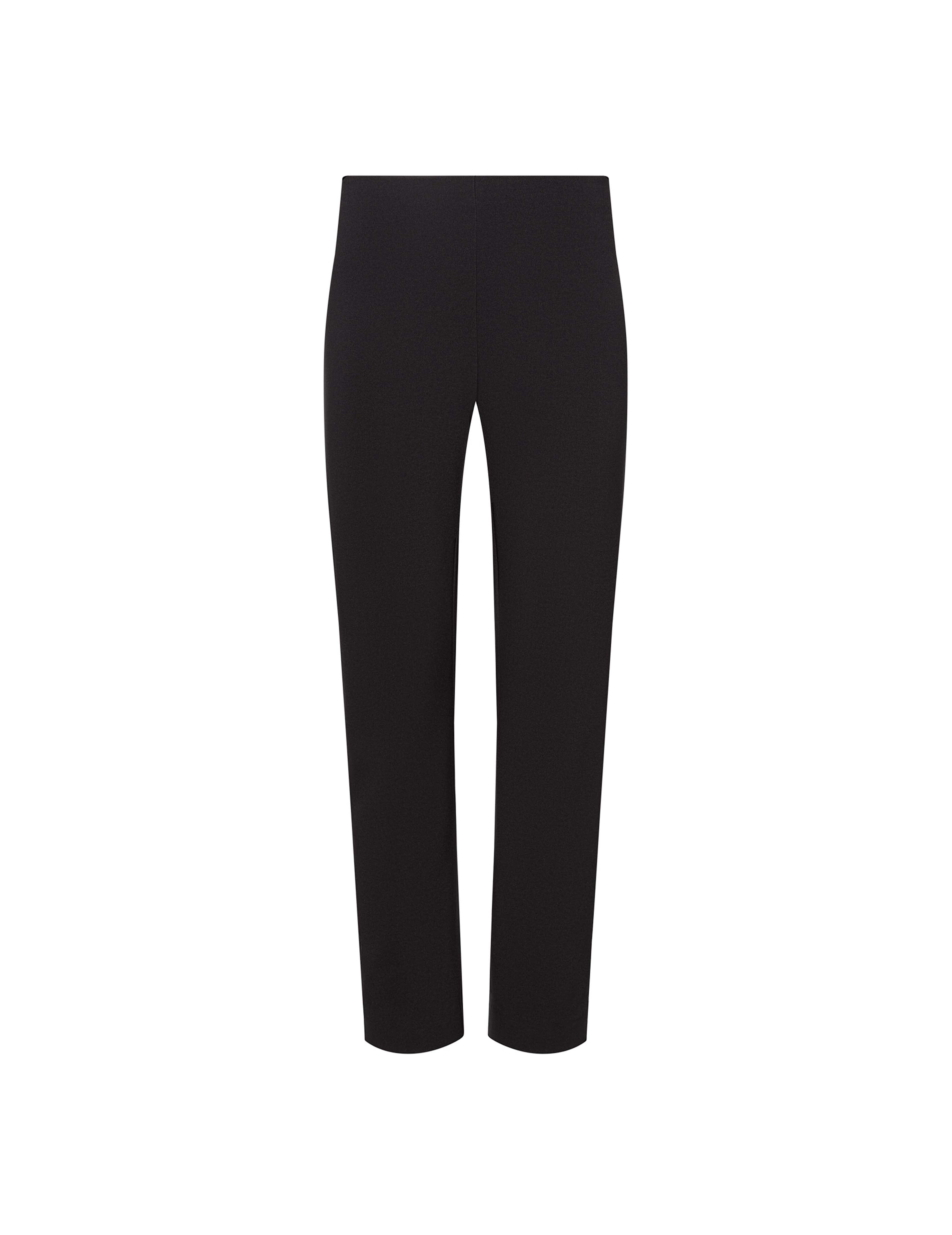 Petite Pull On Hollywood Waist Straight Ankle Pant