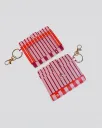 Pinkie Pinstripe Wallet