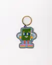 Enamel Keychain - Book Man