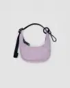 Crescent Bag Charm - Dusty Pink