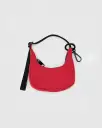 Crescent Bag Charm - Candy Apple