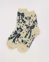 Crew Socks - Cherub Bows