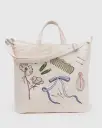 Horizontal Zip Duck Bag - Embroidered Get Ready With Me