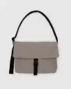Nylon Messenger Bag - Dove