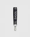Logo Keychain - Black And White