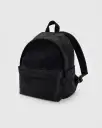 Medium Nylon Backpack - Black