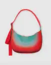 Medium Nylon Crescent Bag w/ Key Leash - Rain