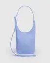Small Nylon Sling Bag - French Blue