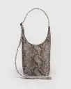 Small Nylon Sling Bag - Snakeskin