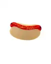 Hot Dog Hair Clip