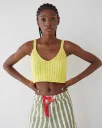 Mariquita Knitted Top - Yellow
