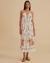 White Banana Vitamin Lace Cover Up