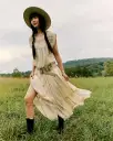 Meadows Edge Maxi Dress - Tea