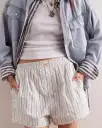 We The Free Day To Day Striped Boxers - Ivory Combo
