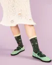 Fresa Crew Socks - Green