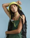 Tulip Bucket Hat - Lemon